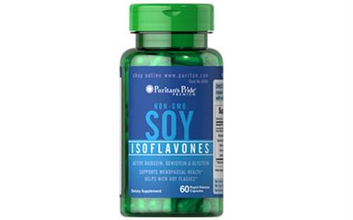 Mầm Đậu Nành estrogen Non-GMO Soy Isoflavones 750 mg hộp 60 viên Puritan - Mỹ 